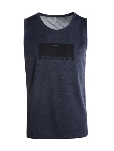 Camiseta Regata Running Masculina AZUL