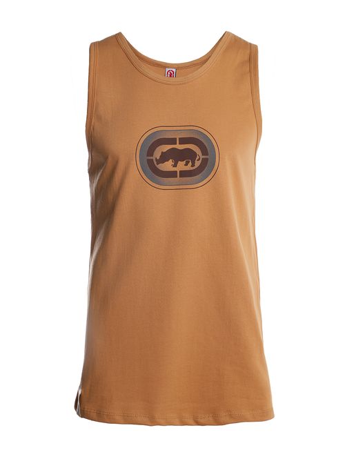 Camiseta Regata Estampada Masculina BEGE