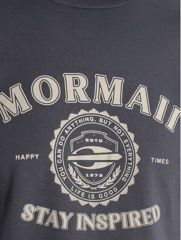 Camiseta Estampada Mormaii Masculina CINZA