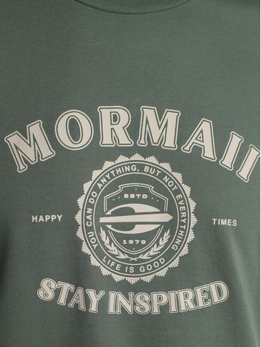 Camiseta Estampada Mormaii Masculina VERDE