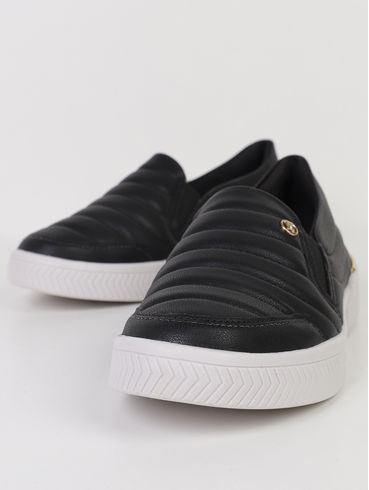 Tênis Casual Slip On Kolosh Feminino PRETO
