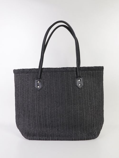 Bolsa De Tote Estruturada Feminina PRETO