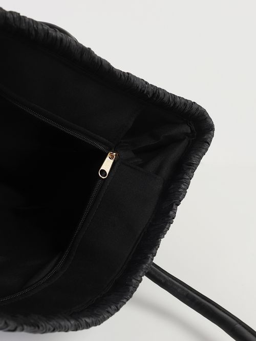 Bolsa De Tote Estruturada Feminina PRETO