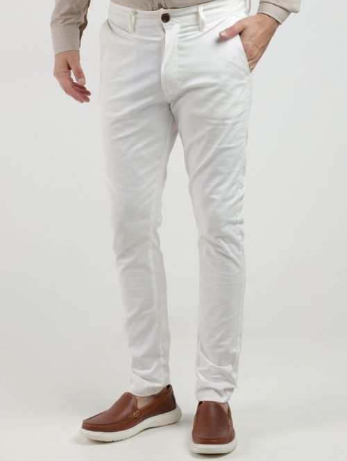 Calça Sport Sarja Masculina OFF WHITE