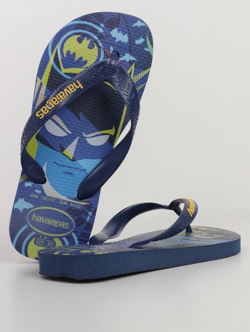 Chinelo Batman Havaianas Juvenil Para Menino - MARINHO