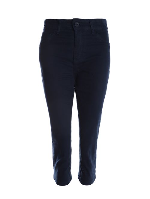 Calça Sarja Pantacourt Feminina MARINHO