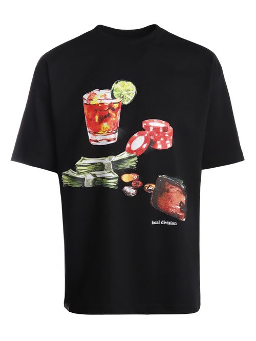 Camiseta Oversized Masculina PRETO