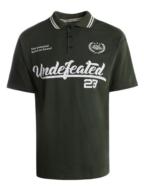 Polo Malha Sport Manga Curta Masculina VERDE