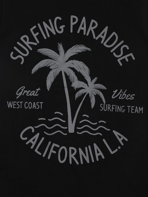 Conjunto Curto Juvenil Para Menino - PRETO