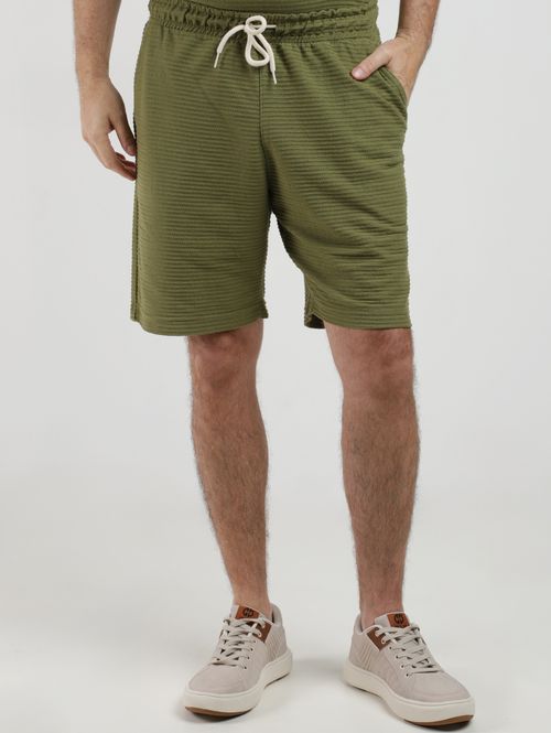 Bermuda Malha Vels Masculina VERDE