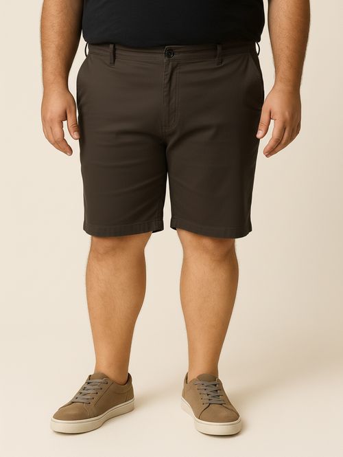 Bermuda Sarja Plus Size Masculina VERDE