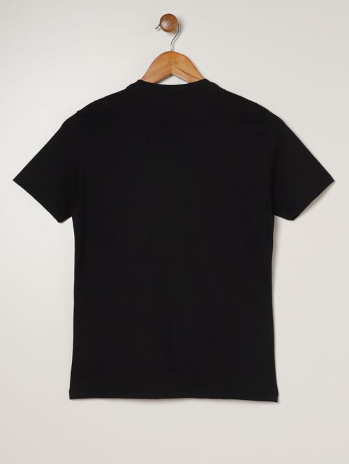 Camiseta Manga Curta Vels Juvenil Para Menino- PRETO