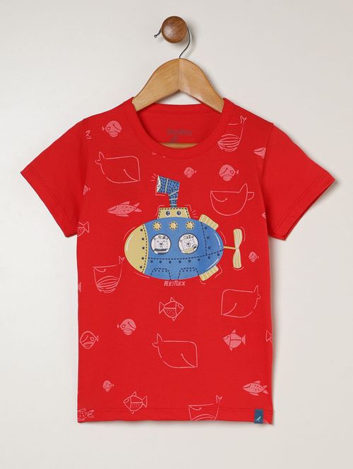 Conjunto Curto Infantil Para Menino - VERMELHO