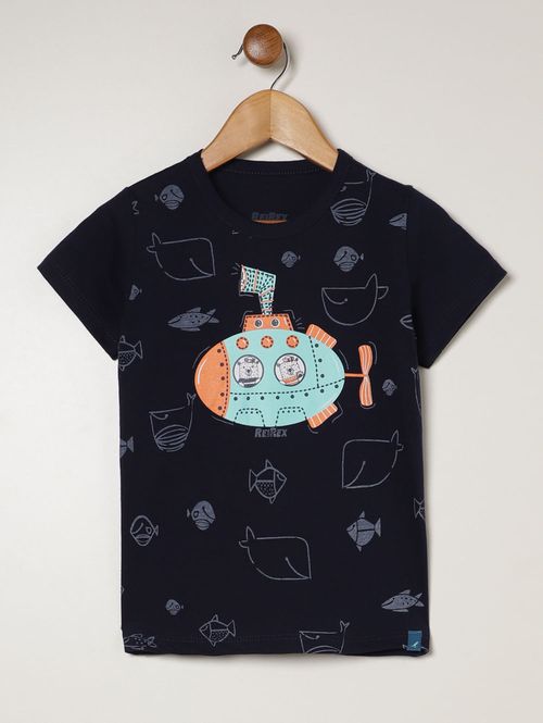 Conjunto Curto Infantil Para Menino - MARINHO