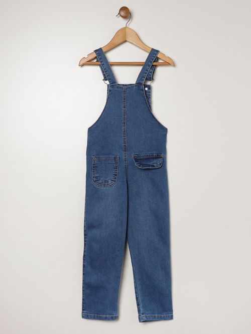 Jardineira Infantil Para Menino - AZUL