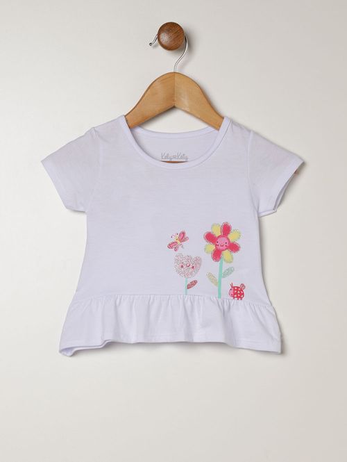 Conjunto Longo Infantil Para Bebê - BRANCO