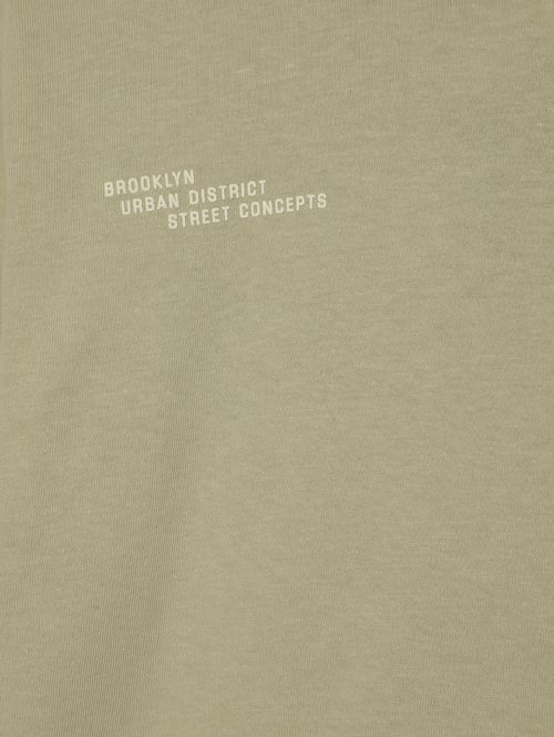 Camiseta Oversized Juvenil Para Menino- VERDE