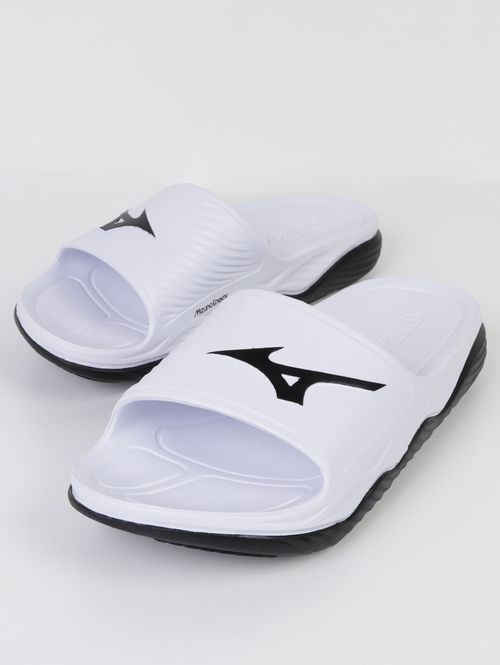 Slide Enerzy Mizuno Masculino BRANCO/PRETO