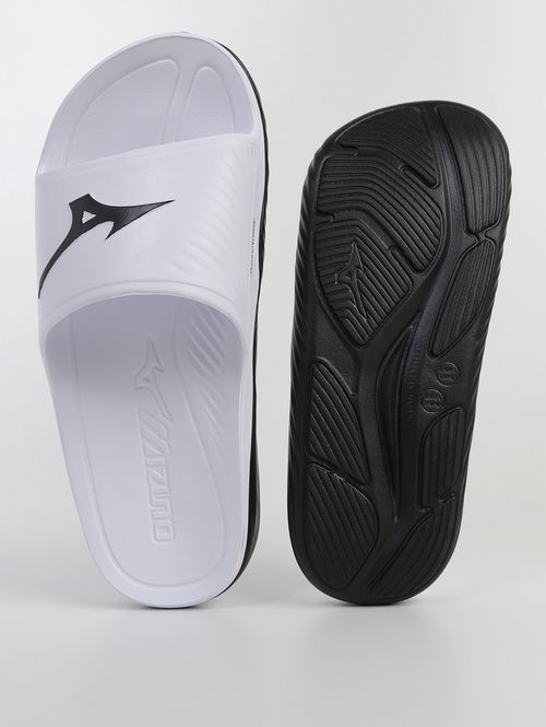 Slide Enerzy Mizuno Masculino BRANCO/PRETO