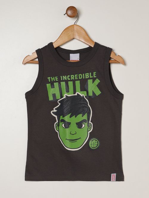 Camiseta Regata Estampada Infantil Para Menino - CHUMBO