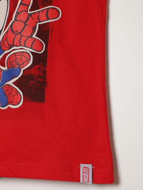 Camiseta Regata Estampada Infantil Para Menino - VERMELHO