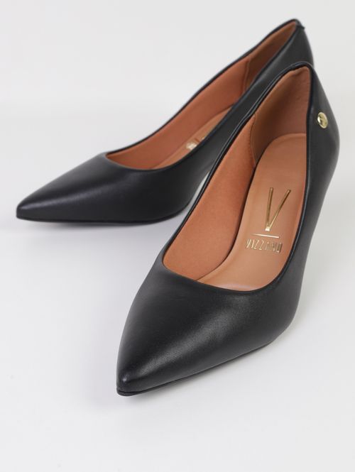 Scarpin Salto Fino Pelica Vizzano Feminino PRETO