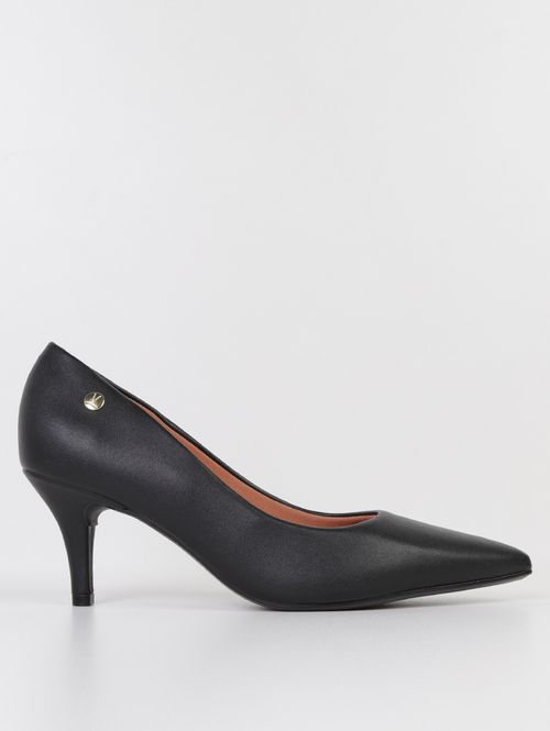 Scarpin Salto Fino Pelica Vizzano Feminino PRETO