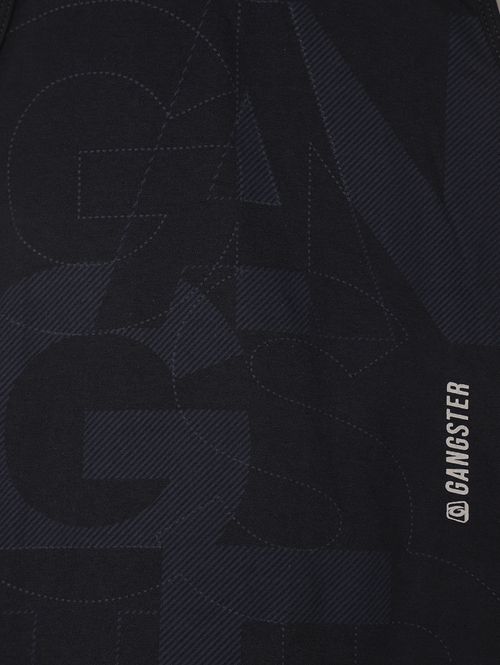 Camiseta Regata Gangster Infantil Para Menino - MARINHO