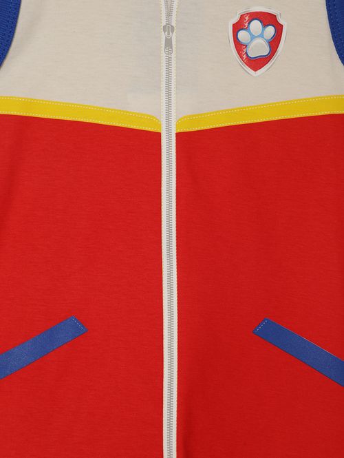 Camiseta Patrulha Canina Infantil Para Menino - VERMELHO/OFF WHITE