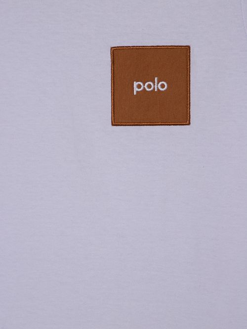 Camiseta Manga Curta Juvenil Para Menino - BRANCO