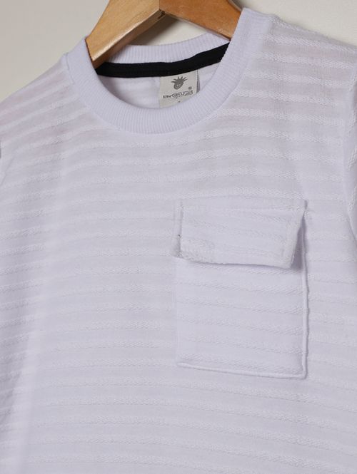 Conjunto Curto Infantil Para Menino - BRANCO