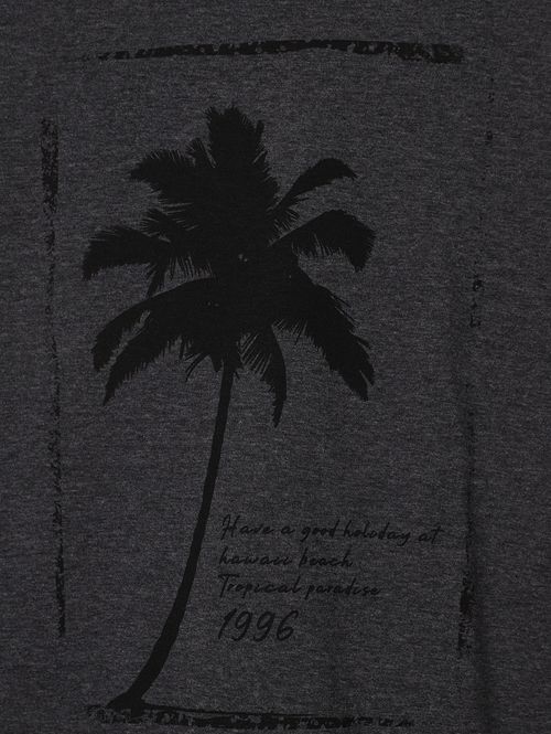 Camiseta Regata Juvenil Para Menino - MESCLA ESCURO