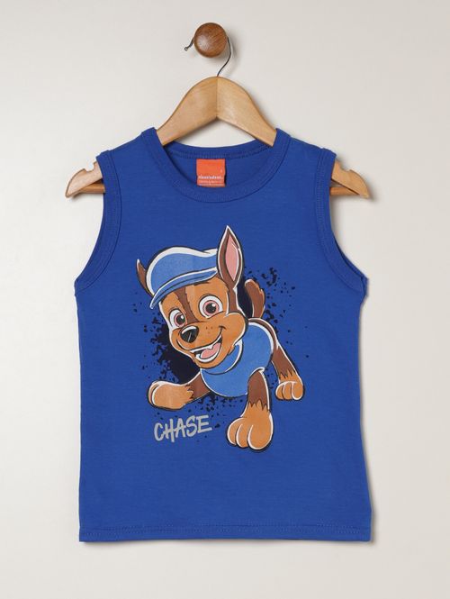 Conjunto Patrulha Canina Infantil Para Menino - AZUL