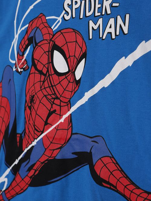 Camiseta Regata Spider Man Infantil Para Menino - AZUL