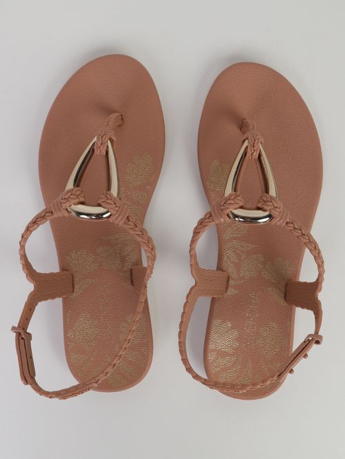 Sandália Sublime Grendha Feminina MARROM