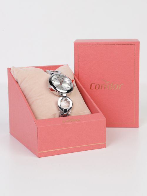 Relógio Condor Feminino PRATA