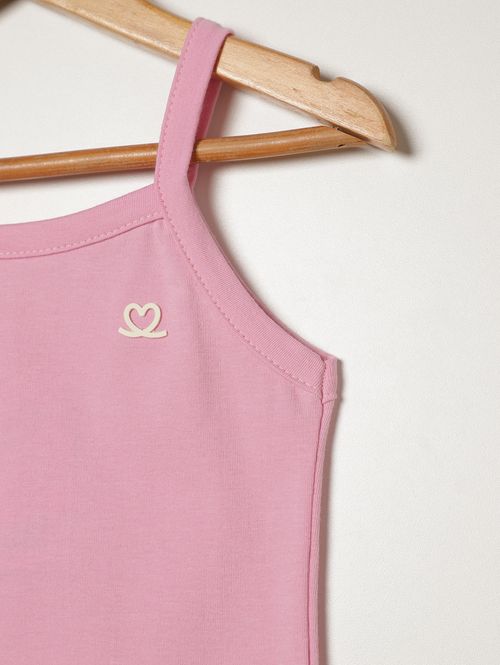 Blusa Regata Infantil Para Menina - ROSA CLARO