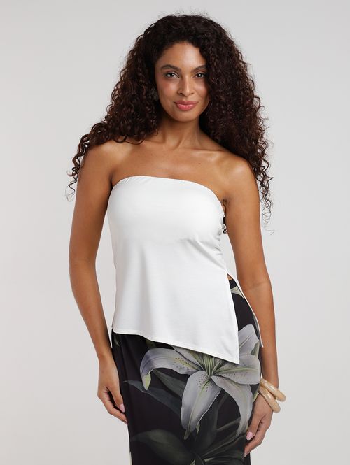 Blusa Tomara Que Caia Feminina OFF WHITE