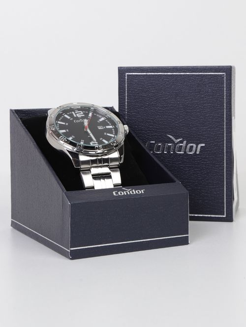 Relógio Condor Masculino PRATA