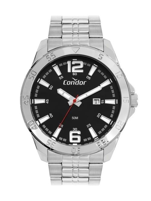Relógio Condor Masculino PRATA