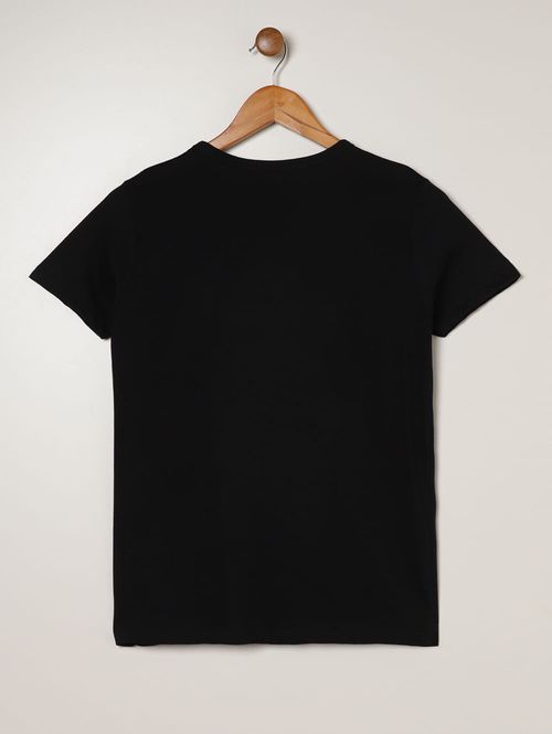 Camiseta PlayStation Juvenil Para Menino - PRETO