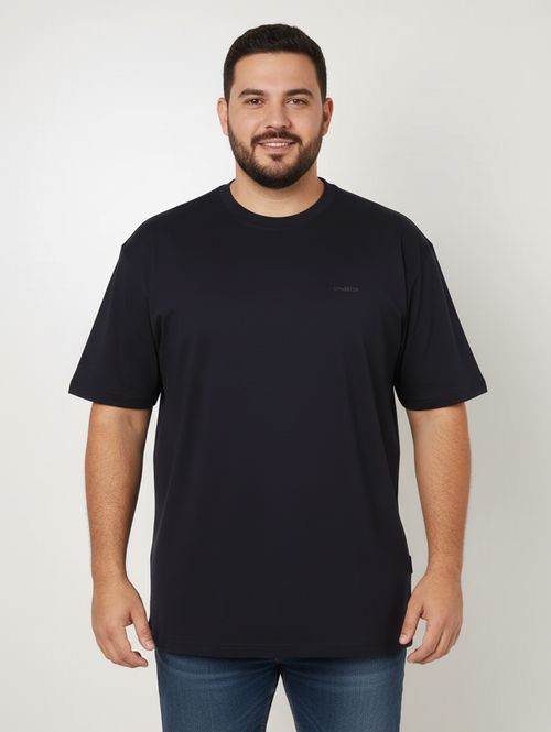Camiseta Básica Gangster Plus Size Masculina MARINHO