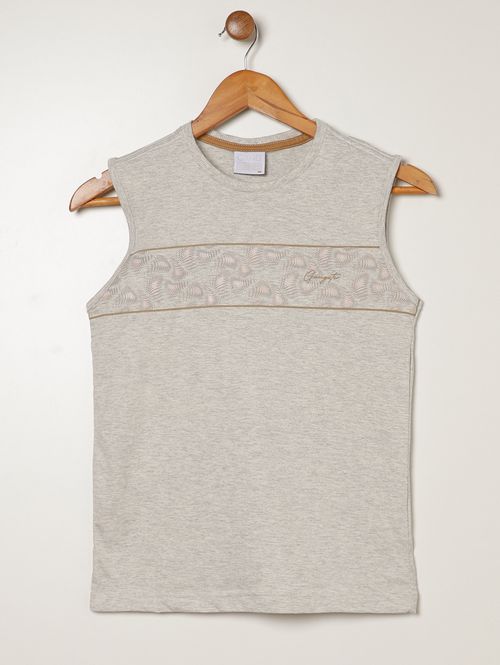 Camiseta Regata Gangster Juvenil Para Menino - MESCLA