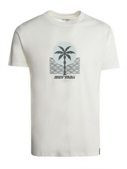 Camiseta Manga Curta Mormaii Masculina BEGE