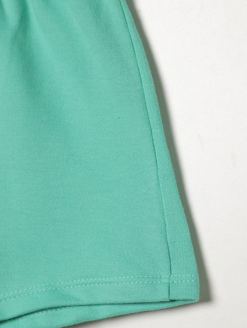 Conjunto Curto Estampado Infantil Para Bebê - MARINHO