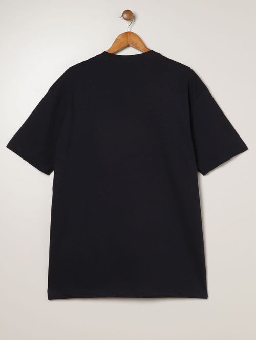 Camiseta Manga Curta Plus Size Masculina MARINHO