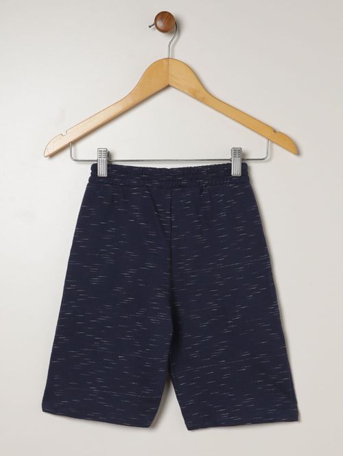 Bermuda Moletinho Juvenil Para Menino - MARINHO