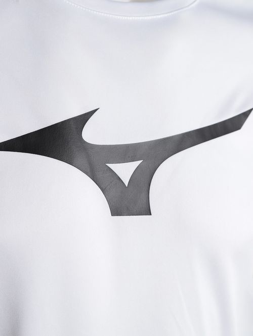 Camiseta De Corrida Run Spark Mizuno Masculina BRANCO