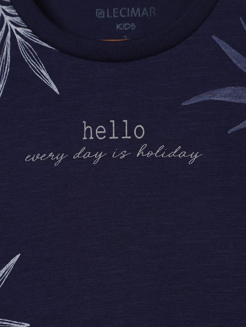 Conjunto Curto Infantil Para Menino - MARINHO