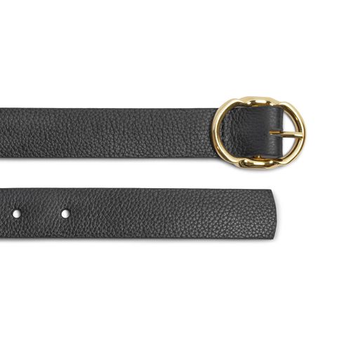 Cinto Pegada Feminino em Couro Preto CI001212-01